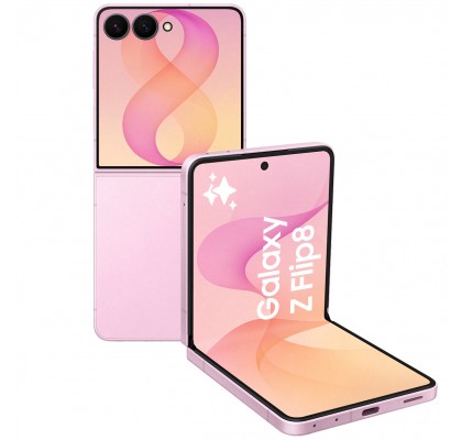Samsung Galaxy Z Flip8 5G, 256GB, 12GB RAM, Dual SIM, Pink