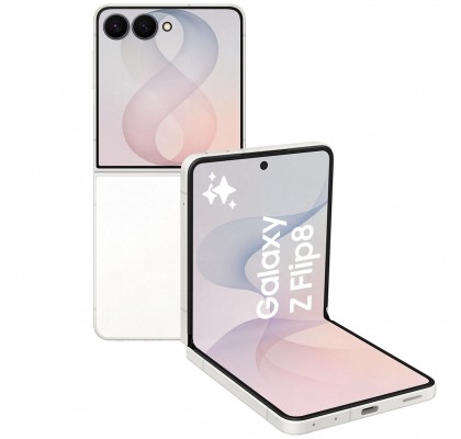 Samsung Galaxy Z Flip8 5G, 256GB, 12GB RAM, Dual SIM, Cream