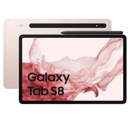 Samsung Galaxy Tab S8, Wi-Fi, 11.0", 128GB, 8GB RAM, Pink Gold