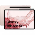 Samsung Galaxy Tab S8+, 5G, 12.4", 128GB, 8GB RAM, Pink Gold